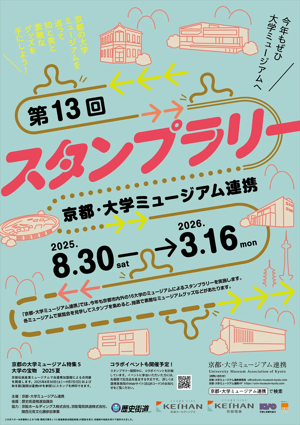 第13回京都・大学ミュージアム連携スタンプラリー