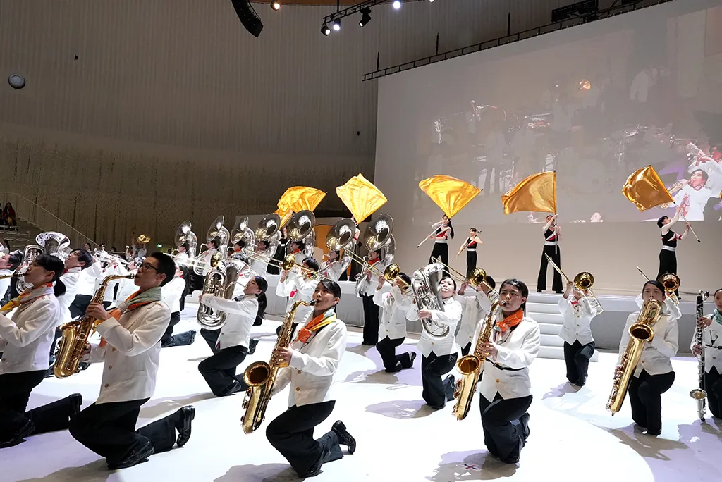 京都両洋高等学校吹奏楽部による演奏