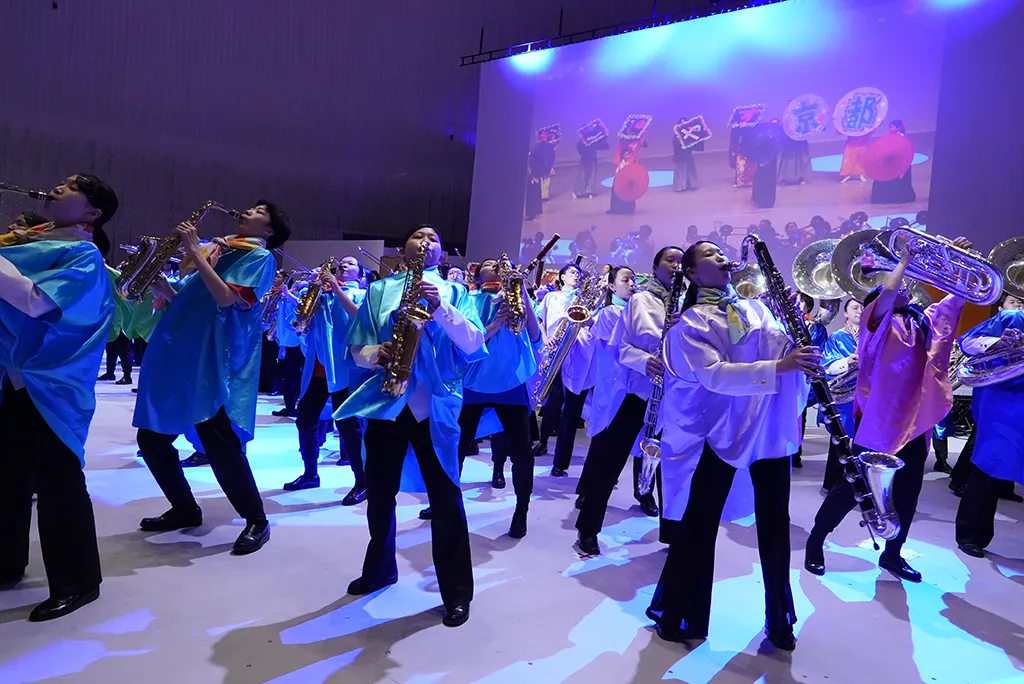 京都両洋高等学校吹奏楽部による演奏